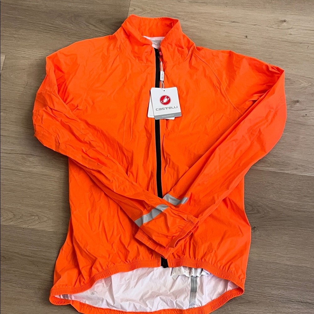 Castelli Men's Performance Jacket - Orange